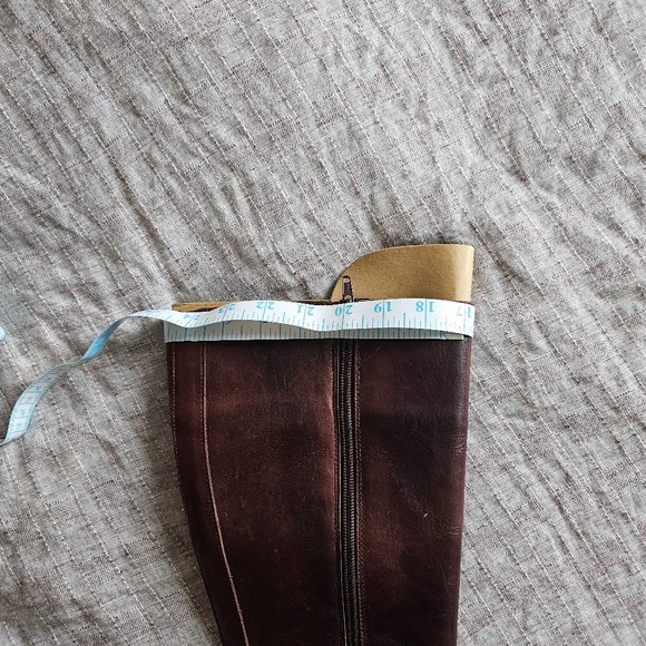 RARE Vintage SONAX Stacked Platform Chunky Boots from the 90s, Brown, US10 - Picture 7 of 9